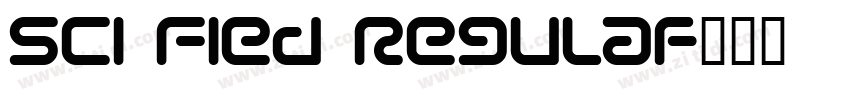 Sci Fied Regular字体转换